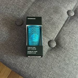 NWT. Starbucks cup keychain